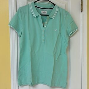 NWT American Eagle Collared t-shirt